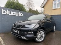 USED 2017 66 SEAT ATECA 1.4 EcoTSI XCELLENCE SUV 5dr Petrol Manual Euro 6 (s/s) (150 ps) Black Leather Interior, Heated Seats, Rear Camera, Front & Rear Sensors, Powered Tailgate, Apple Carplay & Android Auto, Satellite Navigation