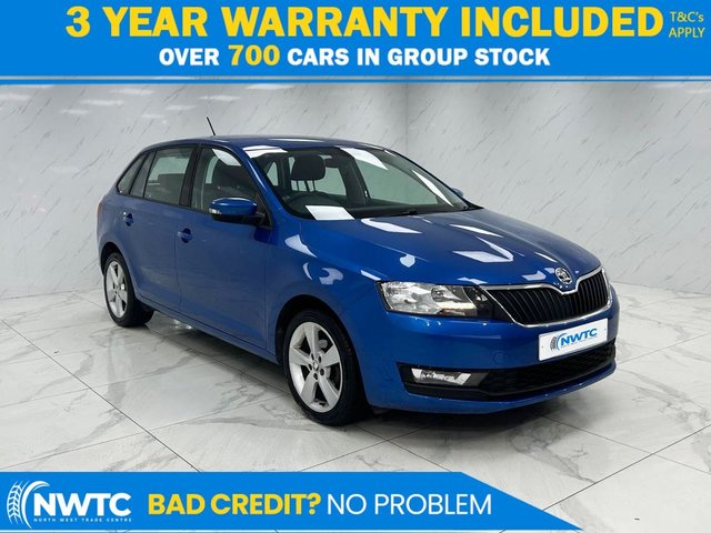 View our Skoda Rapid Spaceback 1.0 TSI SE Tech Hatchback 5dr Petrol Manual Euro 6 (s/s) (95 ps) 2 FORMER OWNERS! 