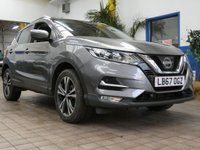 USED 2018 67 NISSAN QASHQAI 1.2 DIG-T N-Connecta SUV 5dr Petrol Manual Euro 6 (s/s) (115 ps) SAT NAV SUNROOF REAR VIEW CAMERA CRUISE CONTROL PARKING SENSORS 2 OWNERS EXCELLENT SERVICE HISTORY 7 SERVICES TO 68K MILES