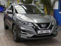 USED 2018 67 NISSAN QASHQAI 1.2 DIG-T N-Connecta SUV 5dr Petrol Manual Euro 6 (s/s) (115 ps) SAT NAV SUNROOF REAR VIEW CAMERA CRUISE CONTROL PARKING SENSORS 2 OWNERS EXCELLENT SERVICE HISTORY 7 SERVICES TO 68K MILES