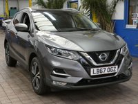 USED 2018 67 NISSAN QASHQAI 1.2 DIG-T N-Connecta SUV 5dr Petrol Manual Euro 6 (s/s) (115 ps) SAT NAV SUNROOF REAR VIEW CAMERA CRUISE CONTROL PARKING SENSORS 2 OWNERS EXCELLENT SERVICE HISTORY 7 SERVICES TO 68K MILES