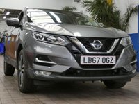 USED 2018 67 NISSAN QASHQAI 1.2 DIG-T N-Connecta SUV 5dr Petrol Manual Euro 6 (s/s) (115 ps) SAT NAV SUNROOF REAR VIEW CAMERA CRUISE CONTROL PARKING SENSORS 2 OWNERS EXCELLENT SERVICE HISTORY 7 SERVICES TO 68K MILES