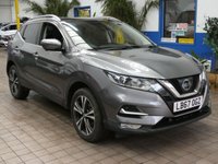 USED 2018 67 NISSAN QASHQAI 1.2 DIG-T N-Connecta SUV 5dr Petrol Manual Euro 6 (s/s) (115 ps) SAT NAV SUNROOF REAR VIEW CAMERA CRUISE CONTROL PARKING SENSORS 2 OWNERS EXCELLENT SERVICE HISTORY 7 SERVICES TO 68K MILES