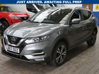 USED 2018 67 NISSAN QASHQAI 1.2 DIG-T N-Connecta SUV 5dr Petrol Manual Euro 6 (s/s) (115 ps) SAT NAV SUNROOF REAR VIEW CAMERA CRUISE CONTROL PARKING SENSORS 2 OWNERS EXCELLENT SERVICE HISTORY 7 SERVICES TO 68K MILES