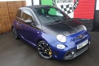 USED 2017 67 ABARTH 595C 1.4 T-Jet Competizione Cabrio Bi Colour 2dr Petrol Manual Euro 6 (180 bhp) Carbon Shell SABELT--Bi-Xenon Headlights--Bi Colour.