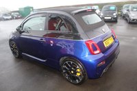 USED 2017 67 ABARTH 595C 1.4 T-Jet Competizione Cabrio Bi Colour 2dr Petrol Manual Euro 6 (180 bhp) Carbon Shell SABELT--Bi-Xenon Headlights--Bi Colour.