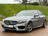 USED 2015 65 MERCEDES-BENZ C-CLASS 2.1 C250d AMG Line (Premium) Saloon 4dr Diesel 7G-Tronic+ Euro 6 (s/s) (204 ps) PAN ROOF - RED LTH - HTD SEATS.