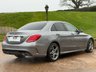 USED 2015 65 MERCEDES-BENZ C-CLASS 2.1 C250d AMG Line (Premium) Saloon 4dr Diesel 7G-Tronic+ Euro 6 (s/s) (204 ps) PAN ROOF - RED LTH - HTD SEATS.