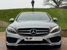USED 2015 65 MERCEDES-BENZ C-CLASS 2.1 C250d AMG Line (Premium) Saloon 4dr Diesel 7G-Tronic+ Euro 6 (s/s) (204 ps) PAN ROOF - RED LTH - HTD SEATS.