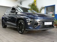 USED 2024 24 HYUNDAI KONA 65.4kWh N Line SUV 5dr Electric Auto (218 ps) SAT NAV CAMERA CRUISE PARKING SENSORS 1 OWNER HYUNDAI WARRANTY TILL JULY 2029