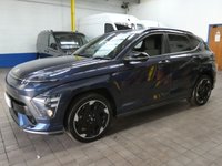 USED 2024 24 HYUNDAI KONA 65.4kWh N Line SUV 5dr Electric Auto (218 ps) SAT NAV CAMERA CRUISE PARKING SENSORS 1 OWNER HYUNDAI WARRANTY TILL JULY 2029