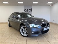 USED 2018 68 BMW 3 SERIES 2.0 320d M Sport Saloon 4dr Diesel Auto Euro 6 (s/s) (190 ps) BLACK DAKOTA LEATHER, SATELLITE NAVIGATION, CLIMATE CONTROL, REAR PARKING SENSORS, MULTI FUNCTION STEERING WHEEL, CRUISE CONTROL, SUN PROTECTION GLASS, FRONT SPORT SEATS, 18&rdquo; M LIGHT STAR SPOKE ALLOY WHEELS, BMW EMERGENCY CALL, BMW ONLINE SERVICES, BMW TELESERVICES, REAL TIME TRAFFIC, BLUETOOTH WITH USB, M SPORT PACKAGE, M SPORT LEATHER STEERING WHEEL, EXTERIOR HIGH GLOSS SHADOW LINE, THROUGH LOAD FACILITY, PADDLE SHIFT, DAB