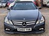USED 2010 60 MERCEDES-BENZ E CLASS 3.0 E350 CDI V6 BlueEfficiency Sport Cabriolet G-Tronic Euro 5 2dr WARANTYFSHNECK SCARFNAV19"