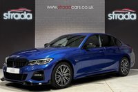 USED 2022 22 BMW 3 SERIES 2.0 330e 12kWh M Sport Saloon 4dr Petrol Plug-in Hybrid Auto Euro 6 (s/s) (292 ps) 1 OWNER+FBMWSH+MPERFORMANCE STYLING