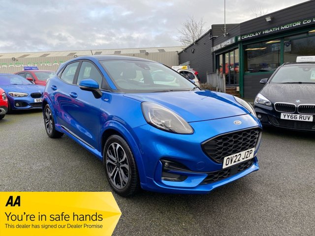 2022 Ford Puma 1.0T EcoBoost MHEV ST-Line SUV 5dr Petrol Hybrid Manual Euro 6 (s/s) (125 ps) photo