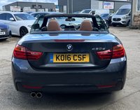 USED 2016 16 BMW 4 SERIES 3.0 430d M Sport Convertible 2dr Diesel Auto Euro 6 (s/s) (258 ps) - SAT NAV - HEATED LEATHER - P/SENSORS - BLUETOOTH - CRUISE - DAB RADIO