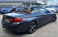 USED 2016 16 BMW 4 SERIES 3.0 430d M Sport Convertible 2dr Diesel Auto Euro 6 (s/s) (258 ps) - SAT NAV - HEATED LEATHER - P/SENSORS - BLUETOOTH - CRUISE - DAB RADIO