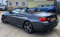 USED 2016 16 BMW 4 SERIES 3.0 430d M Sport Convertible 2dr Diesel Auto Euro 6 (s/s) (258 ps) - SAT NAV - HEATED LEATHER - P/SENSORS - BLUETOOTH - CRUISE - DAB RADIO