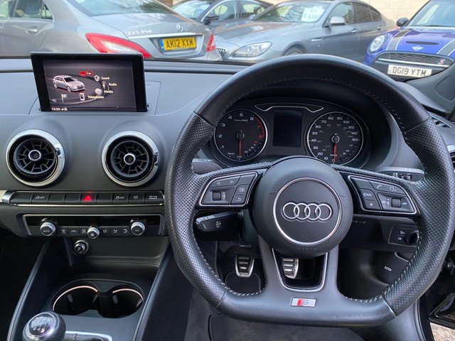 2019 AUDI A3 1.5 TFSI CoD 35 S line Sportback 5dr Petrol Manual Euro 6 (s/s) (150 ps) - Photo 3