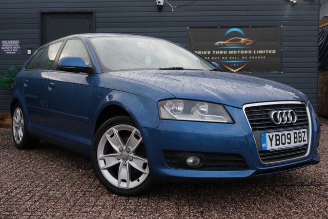 2009 AUDI A3 2009 1.8 TFSI Sport Sportback 5dr Petrol S Tronic Euro 4 (160 ps)