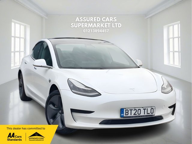 2020 TESLA MODEL 3 STANDARD RANGE PLUS SALOON 4DR ELECTRIC AUTO RWD 241 BHP 2020 90,633... photo
