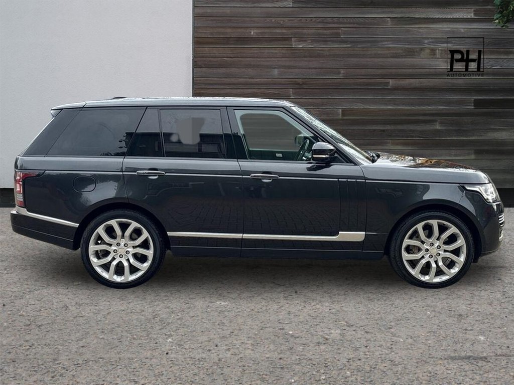 USED 2014 58 LAND ROVER RANGE ROVER 4.4 SD V8 Autobiography SUV 5dr Diesel Auto 4WD Euro 5 (339 ps) WOOD LEATHER WHEEL|REAR TV'S
