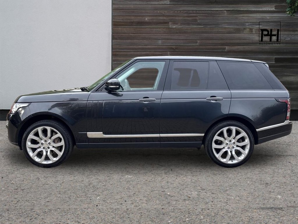 USED 2014 58 LAND ROVER RANGE ROVER 4.4 SD V8 Autobiography SUV 5dr Diesel Auto 4WD Euro 5 (339 ps) WOOD LEATHER WHEEL|REAR TV'S