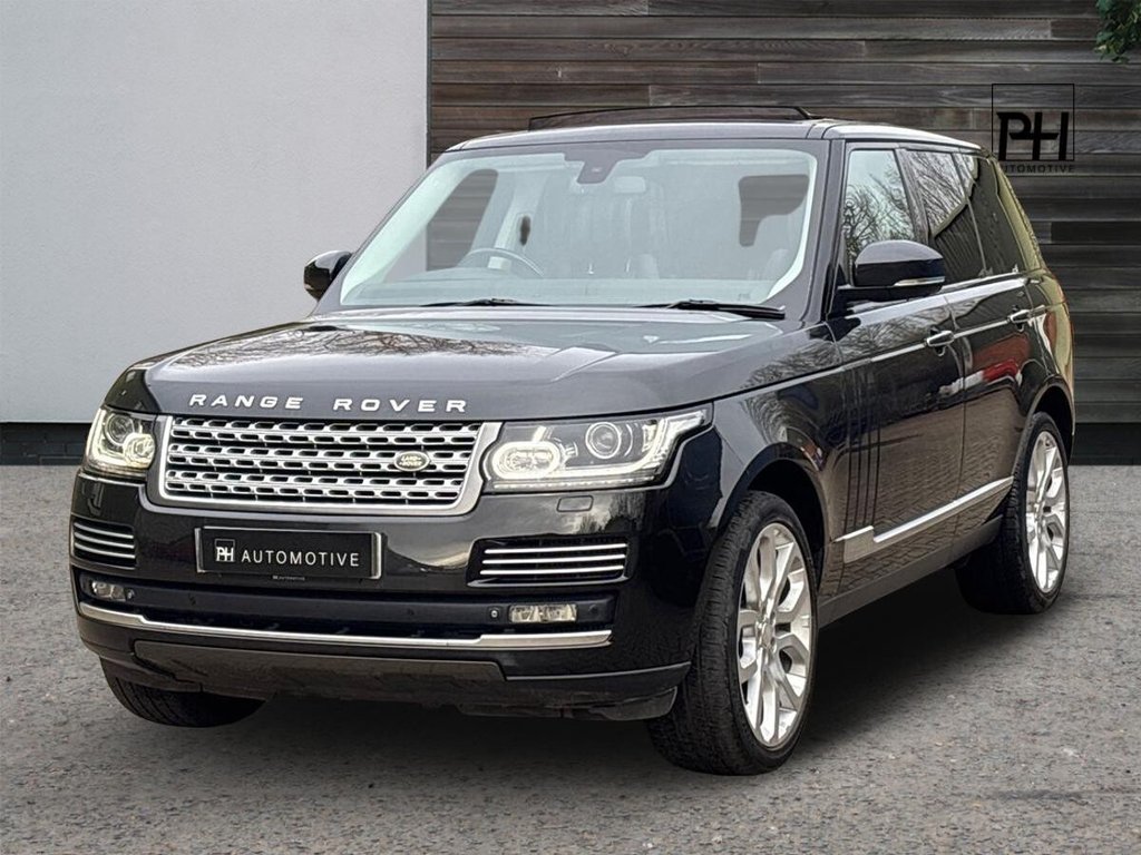 USED 2014 58 LAND ROVER RANGE ROVER 4.4 SD V8 Autobiography SUV 5dr Diesel Auto 4WD Euro 5 (339 ps) WOOD LEATHER WHEEL|REAR TV'S