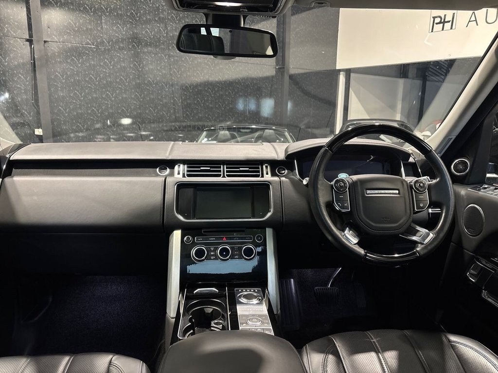 USED 2014 58 LAND ROVER RANGE ROVER 4.4 SD V8 Autobiography SUV 5dr Diesel Auto 4WD Euro 5 (339 ps) WOOD LEATHER WHEEL|REAR TV'S