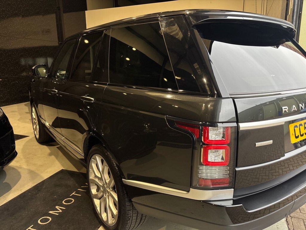 USED 2014 58 LAND ROVER RANGE ROVER 4.4 SD V8 Autobiography SUV 5dr Diesel Auto 4WD Euro 5 (339 ps) WOOD LEATHER WHEEL|REAR TV'S