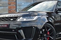 USED 2019 69 LAND ROVER RANGE ROVER SPORT 5.0 P575 V8 GPF SVR SUV 5dr Petrol Auto 4WD Euro 6 (s/s) (575 ps) CARBON EXTERIOR / SOFT CLOSE