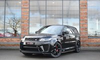 USED 2019 69 LAND ROVER RANGE ROVER SPORT 5.0 P575 V8 GPF SVR SUV 5dr Petrol Auto 4WD Euro 6 (s/s) (575 ps) CARBON EXTERIOR / SOFT CLOSE