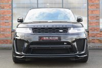 USED 2019 69 LAND ROVER RANGE ROVER SPORT 5.0 P575 V8 GPF SVR SUV 5dr Petrol Auto 4WD Euro 6 (s/s) (575 ps) CARBON EXTERIOR / SOFT CLOSE