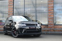USED 2019 69 LAND ROVER RANGE ROVER SPORT 5.0 P575 V8 GPF SVR SUV 5dr Petrol Auto 4WD Euro 6 (s/s) (575 ps) CARBON EXTERIOR / SOFT CLOSE