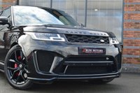 USED 2019 69 LAND ROVER RANGE ROVER SPORT 5.0 P575 V8 GPF SVR SUV 5dr Petrol Auto 4WD Euro 6 (s/s) (575 ps) CARBON EXTERIOR / SOFT CLOSE
