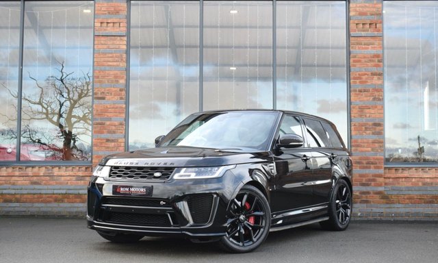 2019 69 Land Rover Range Rover Sport 5.0 P575 V8 GPF SVR SUV 5dr Petrol Auto 4WD Euro 6 (s/s) (575 ps)
