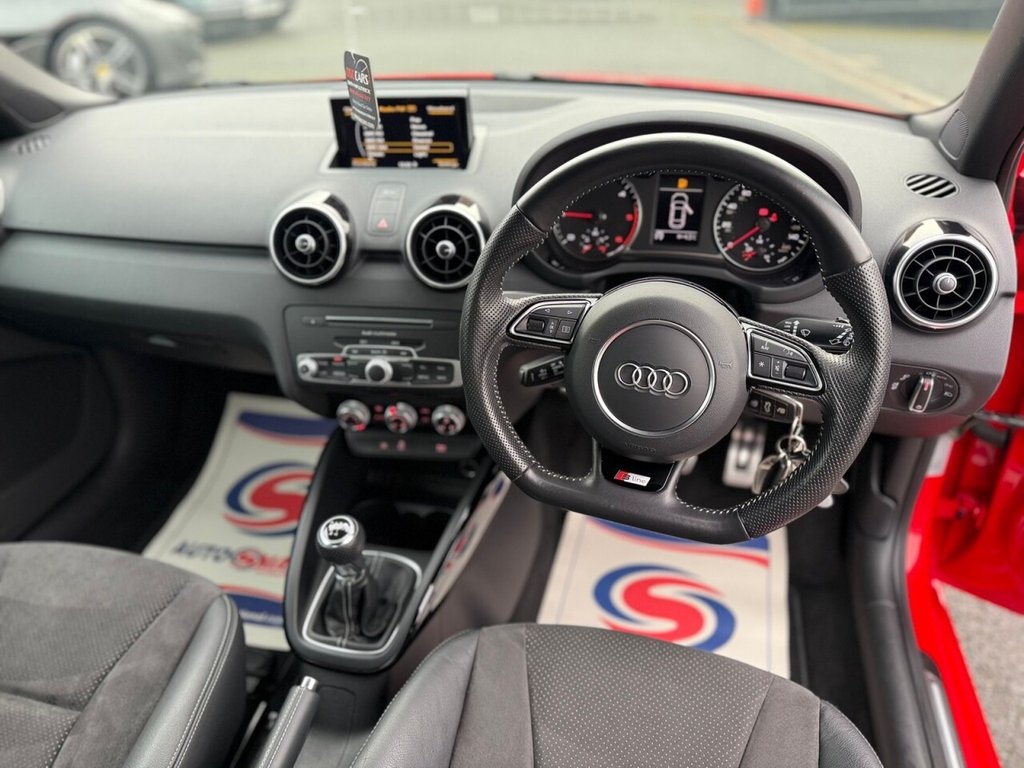 USED 2016 16 AUDI A1 1.6 TDI Black Edition Hatchback 3dr Diesel Manual Euro 6 (s/s) (116 ps) S LINE BLACK EDITION