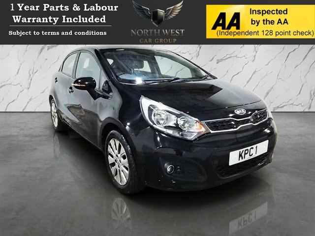 View our Kia Rio 1.4 2 Hatchback 5dr Petrol Manual Euro 5 (107 bhp) 12 MONTHS MOT ON SALE