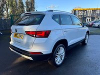 USED 2019 19 SEAT ATECA 1.6 TDI XCELLENCE SUV 5dr Diesel Manual Euro 6 (s/s) (115 ps) DEALER SERVICED+NAV+VOICE+MEDIA+DAB+PARK ASSIST+LOW MILEAGE+HIGH SPEC+ONLY 34,000 MILES FSH