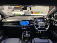 USED 2021 71 AUDI Q4 E-TRON 35 Edition 1 SUV 5dr Electric Auto 55kWh (170 ps) + FULL AUDI SERVICE HISTORY + 6 MONTHS WARRANTY + FULL MOT + HEATED ELECTRIC LEATHER SEATS + SATNAV + HEADS UP DISPLAY + SONOS +