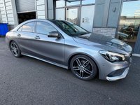 USED 2017 67 MERCEDES-BENZ CLA 1.6 CLA180 AMG Line Coupe 4dr Petrol 7G-DCT Euro 6 (s/s) (122 ps) 