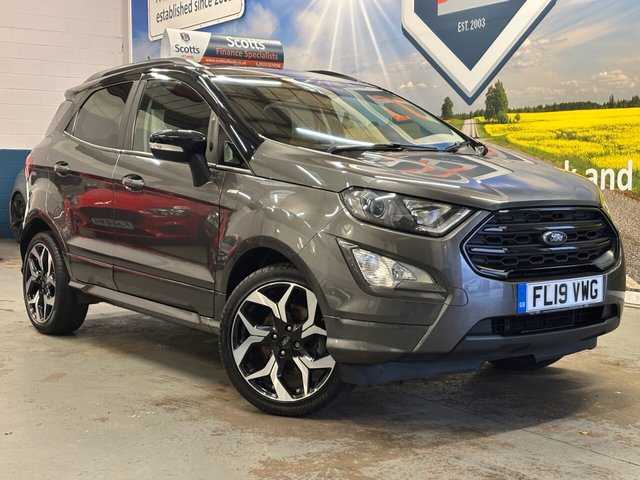 2019 Ford Ecosport 1.0T EcoBoost GPF ST-Line SUV 5 Door Petrol Manual Grey Euro 6 1 Former Keeper photo