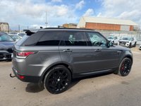 USED 2015 LAND ROVER RANGE ROVER SPORT 3.0 SD V6 HSE SUV 5dr Diesel Auto 4WD Euro 5 (s/s) (306 ps) 7 SEATS 22" ALLOYS BLACK LEATHER