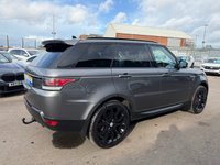 USED 2015 LAND ROVER RANGE ROVER SPORT 3.0 SD V6 HSE SUV 5dr Diesel Auto 4WD Euro 5 (s/s) (306 ps) 7 SEATS 22" ALLOYS BLACK LEATHER