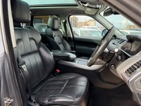 USED 2015 LAND ROVER RANGE ROVER SPORT 3.0 SD V6 HSE SUV 5dr Diesel Auto 4WD Euro 5 (s/s) (306 ps) 7 SEATS 22" ALLOYS BLACK LEATHER