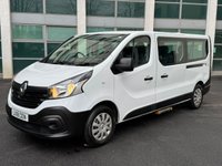 USED 2018 18 RENAULT TRAFIC 1.6 dCi ENERGY 29 Business Minibus Double Cab 5dr Diesel Manual LWB Euro 6 (s/s) (9 Seat) (125 ps) FLEET OWNER, LOW MILES
