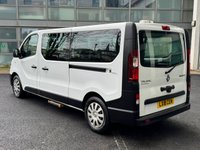 USED 2018 18 RENAULT TRAFIC 1.6 dCi ENERGY 29 Business Minibus Double Cab 5dr Diesel Manual LWB Euro 6 (s/s) (9 Seat) (125 ps) FLEET OWNER, LOW MILES