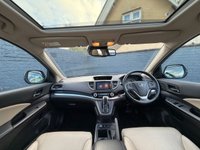 USED 2016 16 HONDA CR-V 2.0 i-VTEC EX SUV 5dr Petrol Auto 4WD Euro 6 (155 ps) Dual zone climate control A/C, Beige leather interior, Glass Sunroof, Heated Front Seats, Electric Memory Driver Seat, Satellite navigation, Cruise control, Bluetooth connectivity for calls and music, Keyless Entry + Start, Voice control, USB input, Paddleshift gears, Auto wipers, ECON drive mode, Power folding wingmirrors, Privacy glass, DAB radio, LED daytime running lights, Rear parking camera, Front & Rear parking sensors, Auto headlights.