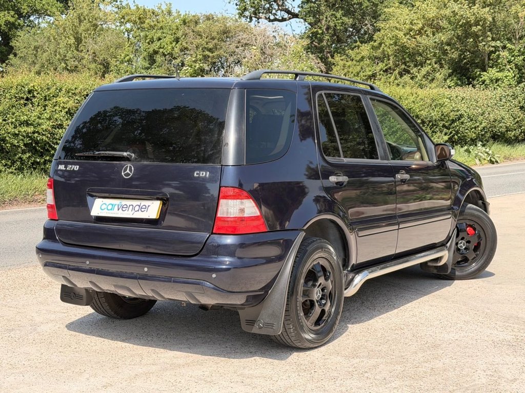 USED 2002 52 MERCEDES-BENZ M-CLASS 2.7 ML270 CDI SUV 5dr Diesel Automatic (250 g/km, 163 bhp) |Rear Low Mileage|Heated Seats|