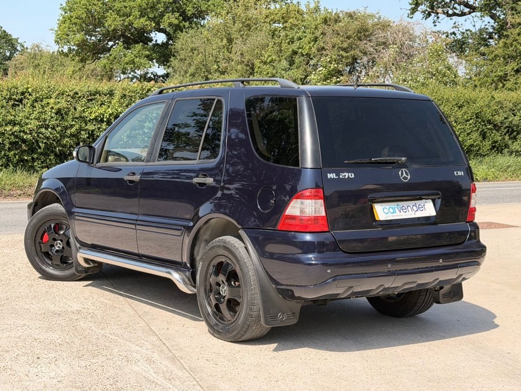 USED 2002 52 MERCEDES-BENZ M-CLASS 2.7 ML270 CDI SUV 5dr Diesel Automatic (250 g/km, 163 bhp) |Rear Low Mileage|Heated Seats|
